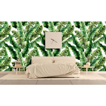 Tropikal Yeşil Yapraklar Duvar Kağıtları