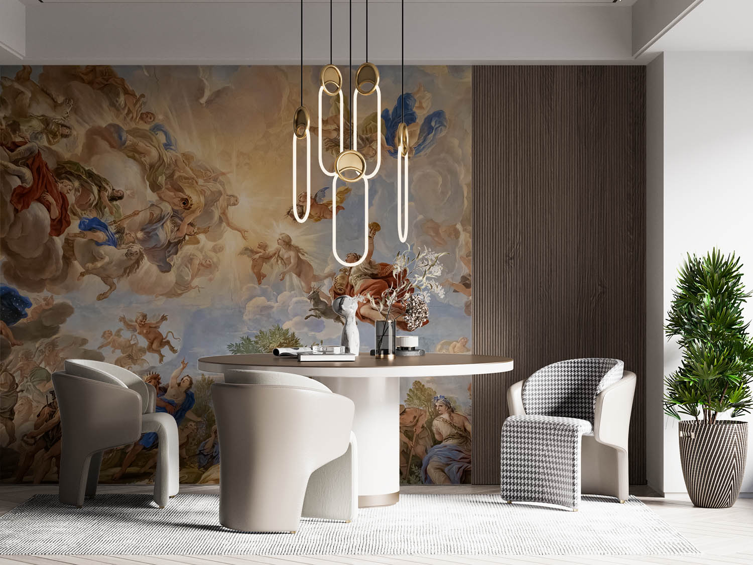 Antik Duvar Kağıdı Modelleri