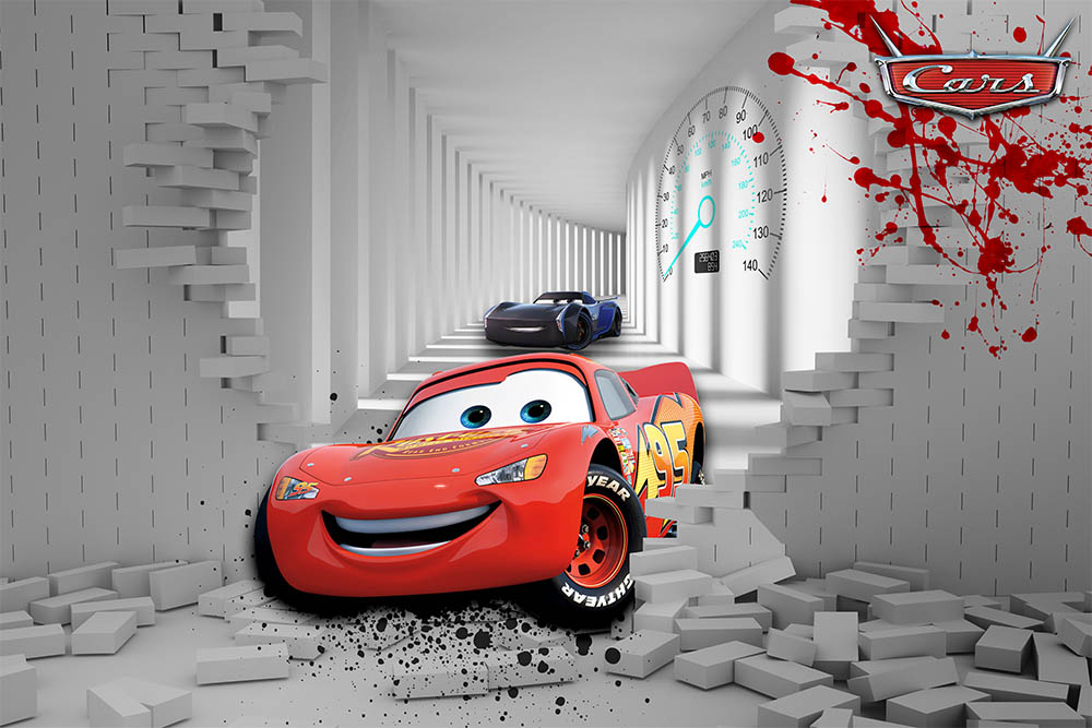 Şimşek Mcqueen Duvar Kağıdı 7 97.46 TL + KDV