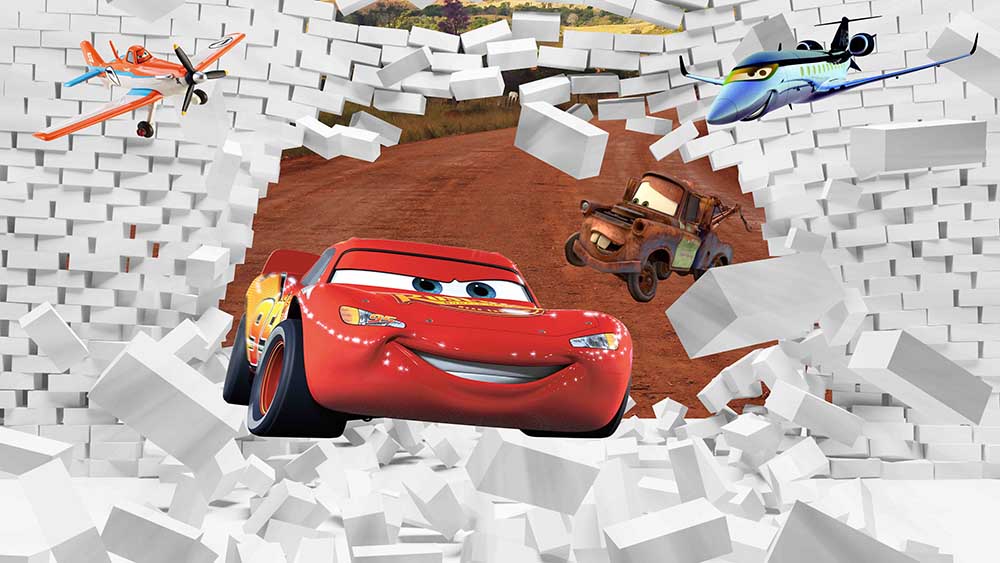 Şimşek Mcqueen Duvar Kağıdı 6 97.46 TL + KDV