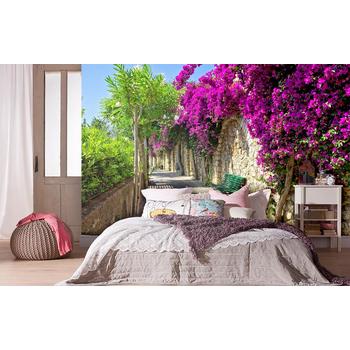 3D Duvar Kağıdı Derin Sokak Manzarası Duvar Kağıdı