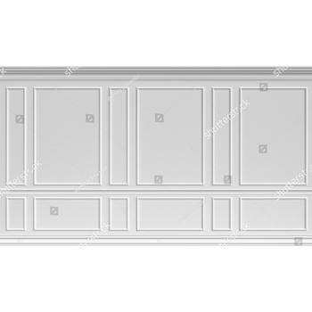 Beyaz Mobilya Desenli Duvar Kağıdı