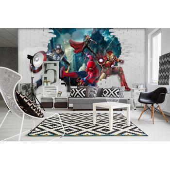 Çocuk Odası Duvar Kağıdı Süper Kahramanlar