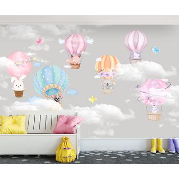 Gökyüzünde Uçan Balonlardaki Canlılar Duvar Kağıdı