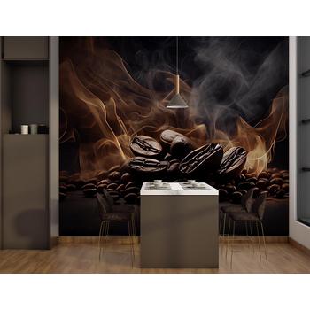 Kahve Çekirdekleri - Kafe Duvar Kağıdı