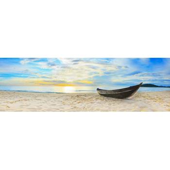 Panoramik Dağlar Arasında Günbatımı