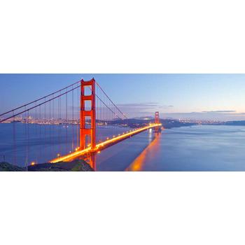 Panoramik Kırmızı Köprü Manzarası