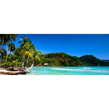 Panoramik Mükemmel Sahil Manzarası