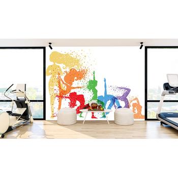 Spor - Fitness Salonu Duvar Kağıdı