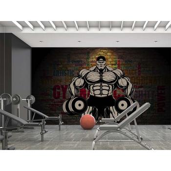 Vücut Geliştirme GYM Salonu Duvar Kağıdı