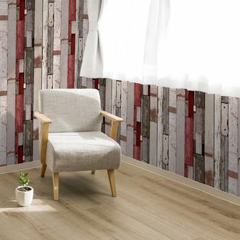 Ahşap Desenli Duvar Kağıdı 5 m² Rulo