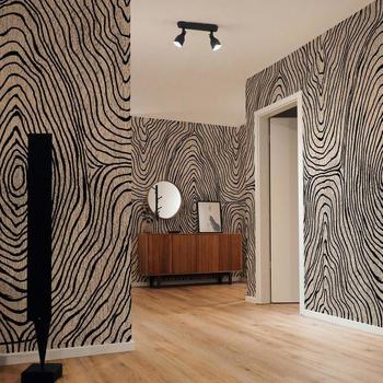 Büyük Geometrik Halkalar Duvar Kağıdı