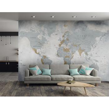 Dünya Haritası Duvar Posteri , 2025 Trend Harita Duvar Kağıdı