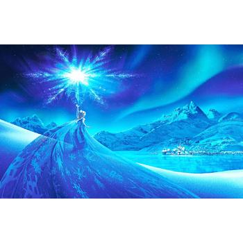 Elsa Kız Çocuk odası Duvar Kağıdı 350x225 cm