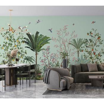 Son Moda Duvar Kağıdı Çeşitleri Ağaçlar ve Yapraklar