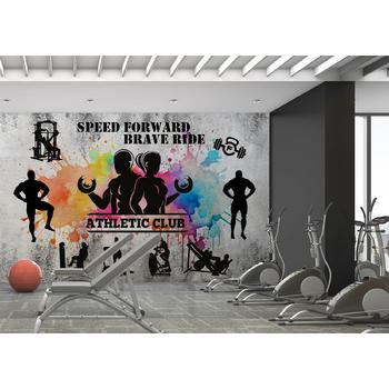 Spor Salonu Duvar Kağıtları , GYM Vücut Geliştirme Duvar Kağıdı