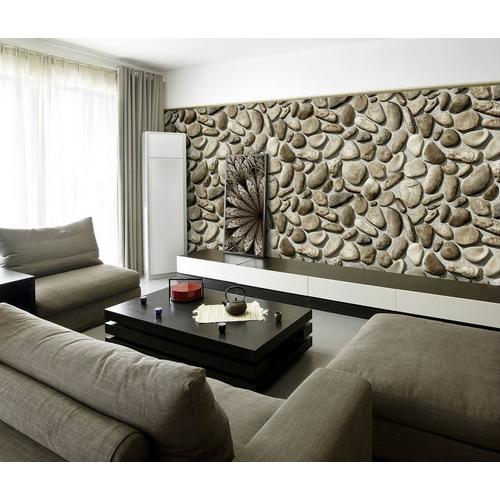 3 Boyutlu Taş Desen 16,5 m²