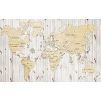 Dünya Haritası Duvar Kağıdı  300x200 CM