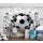 Futbol Topları 3 Boyutlu  Çocuk Odası Duvar Kağıdı