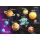 Güneş Sistemi - Gezegenler - Galaksi Eğitici Duvar Kağıdı