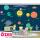 Güneş Sistemi ve Gezegenler Eğitici Çocuk Duvar Kağıdı