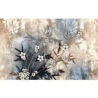 Vintage Çiçekler Duvar Kağıdı 400x250 CM